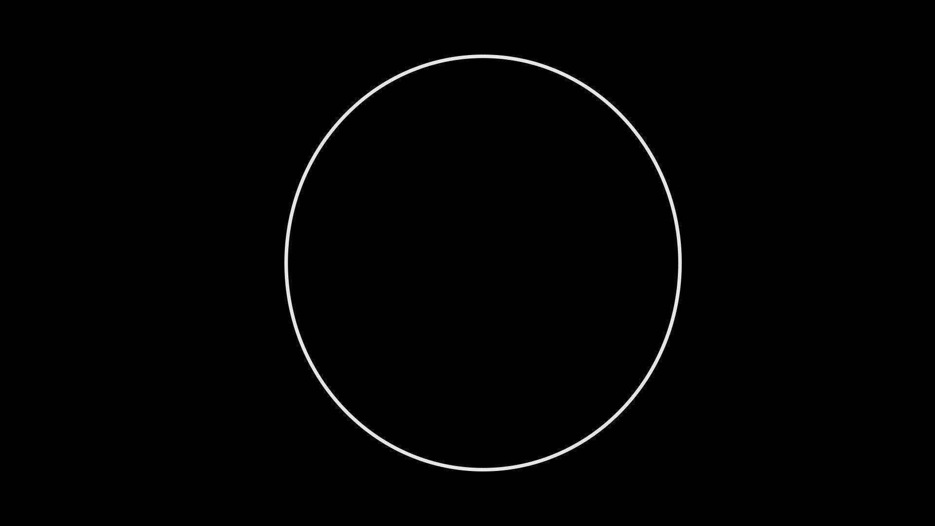 Thin Circle Outline