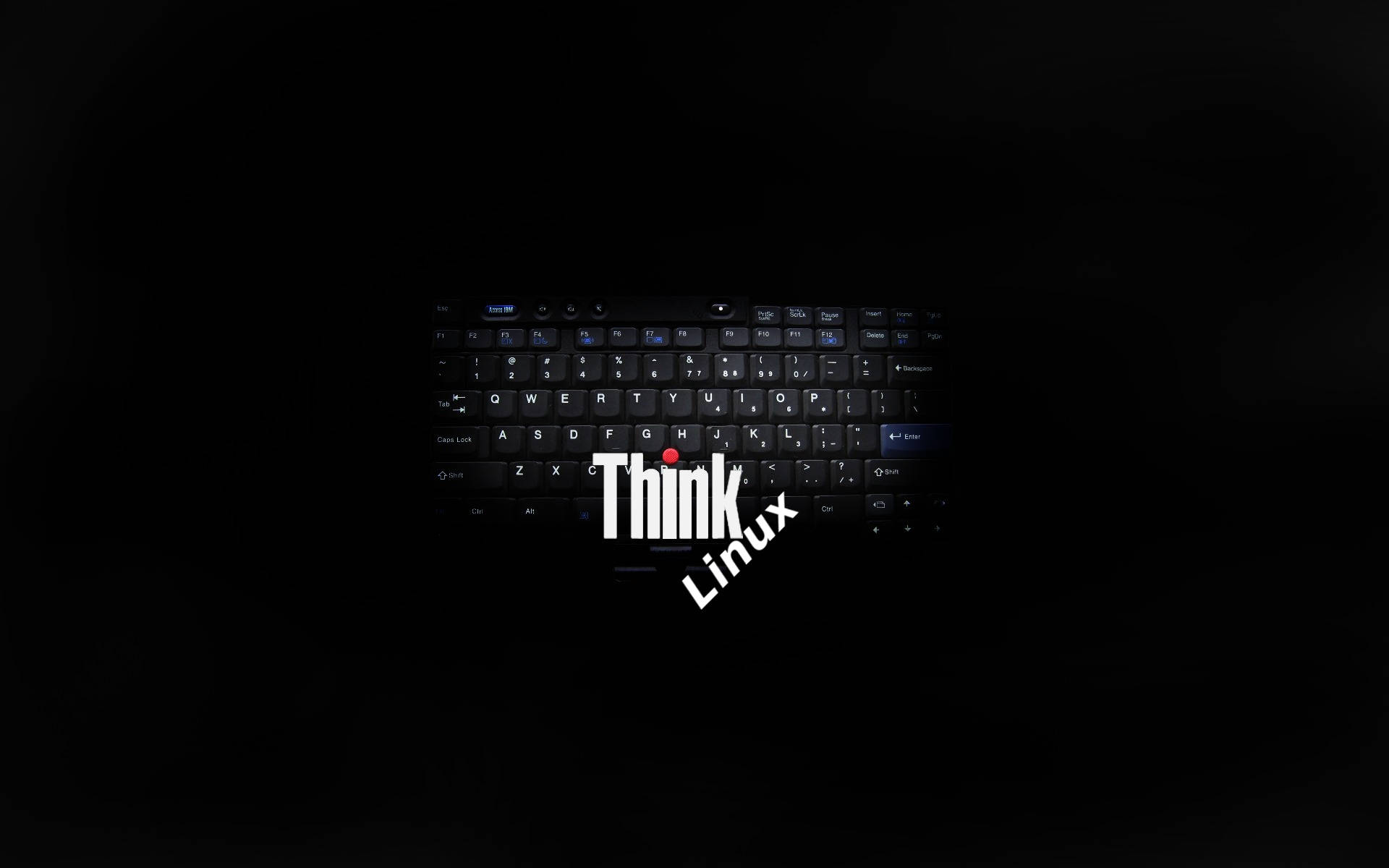 Thinkpad Linux Gaming Keyboard Hd Background