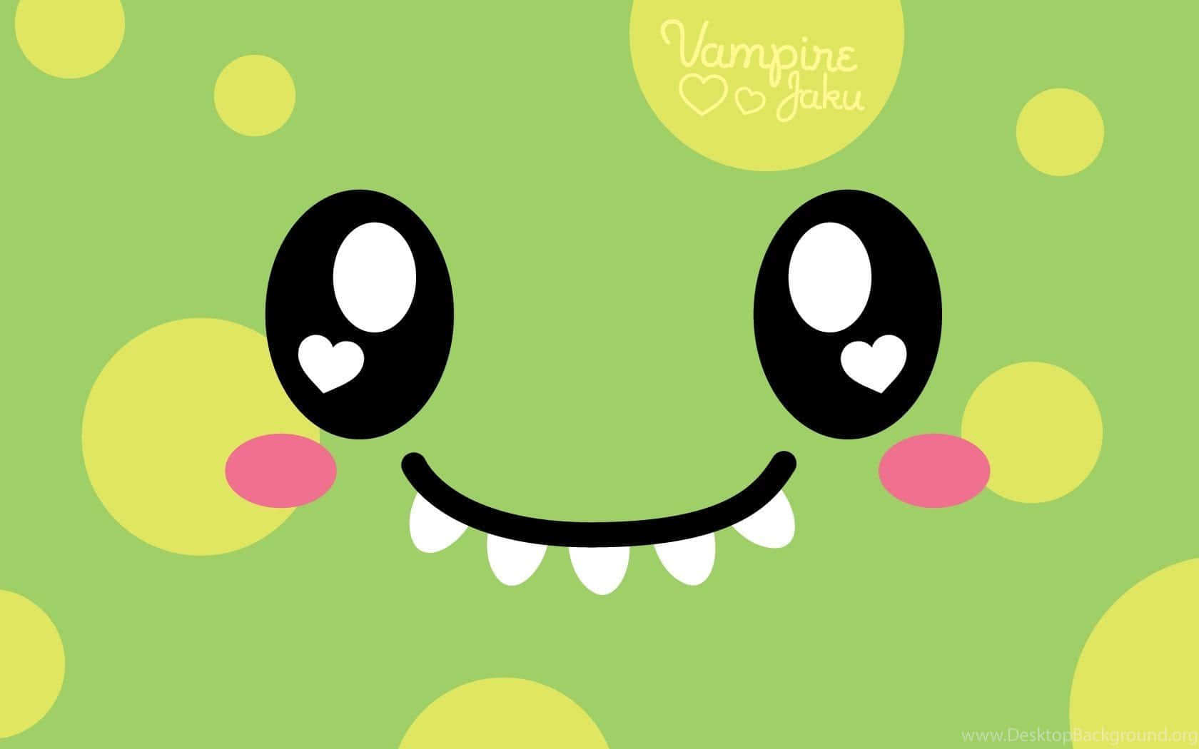 This Awesome Cute Wallpaper Is Sure To Brighten Your Day! Background