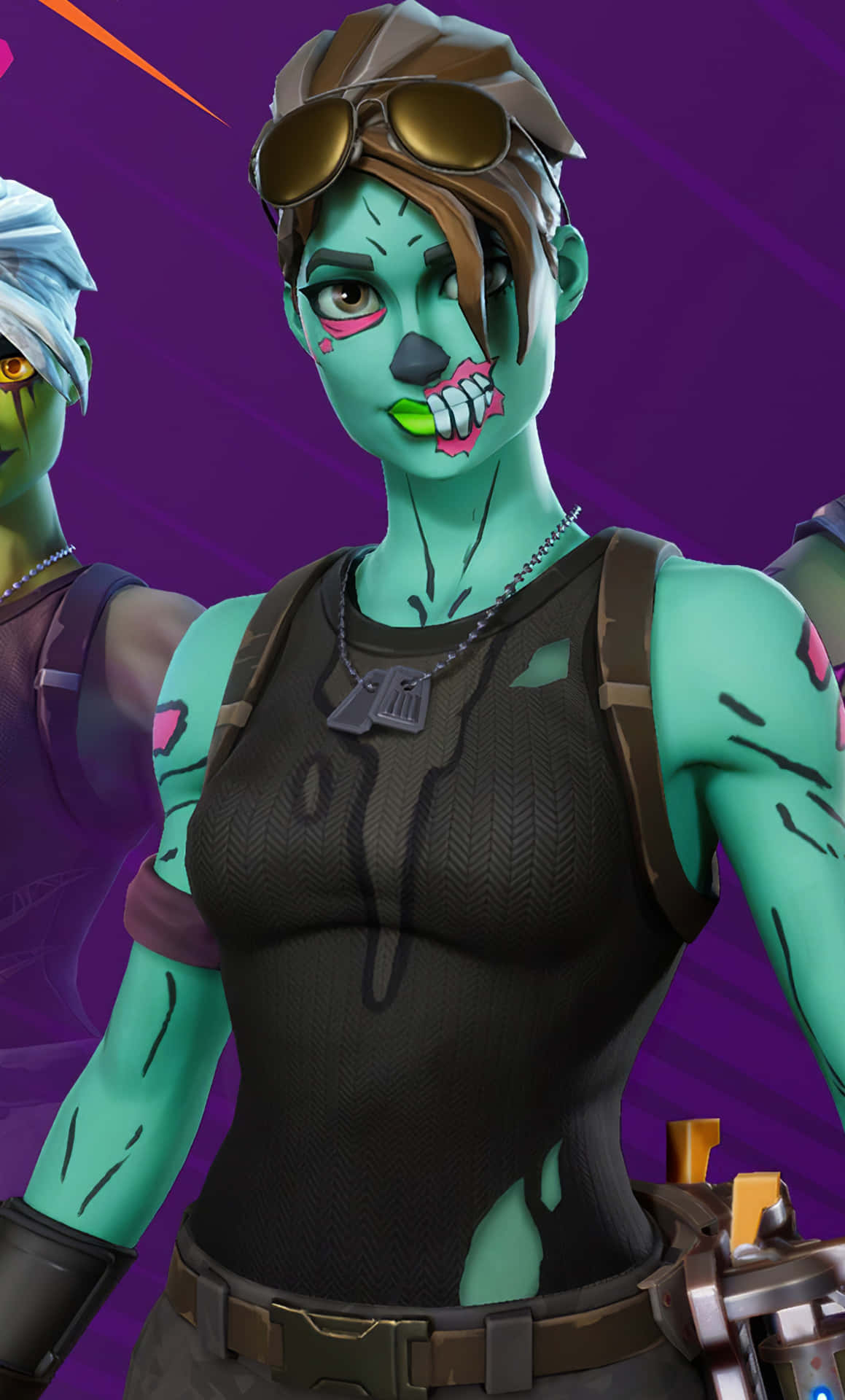 This Cool Ghoul Trooper Is Ready For Battle! Background