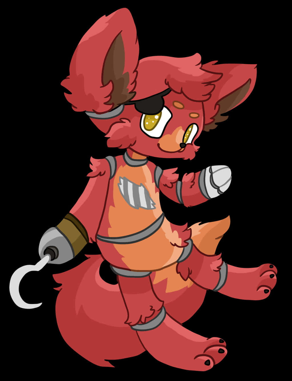 This Cute Foxy Is Ready To Explore The World Background