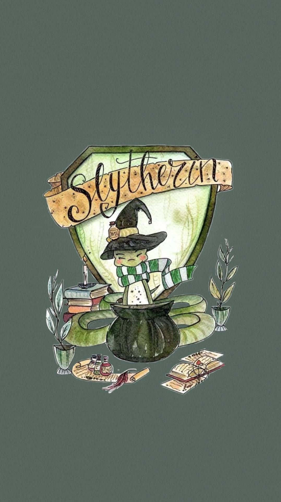 This Cute Slytherin Is Ready For A Magical Adventure!