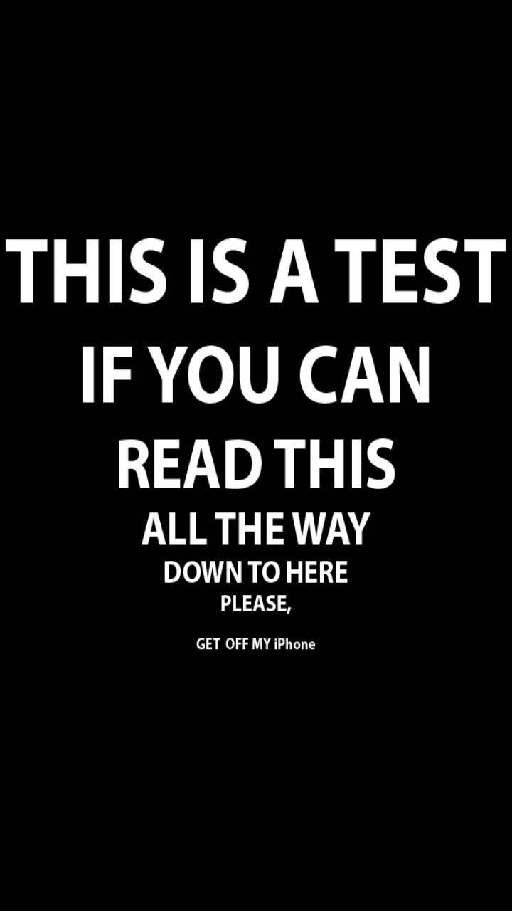 This Is A Test If You Can Read This Background