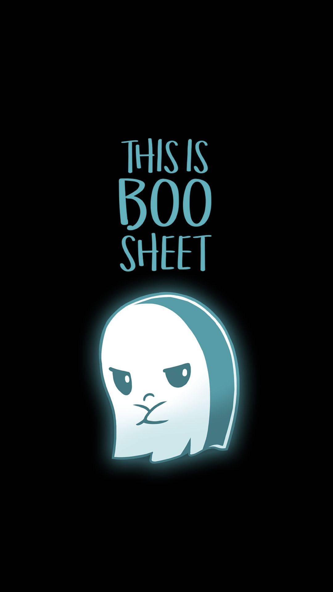 This Is Boo Sheet Halloween Phone Background