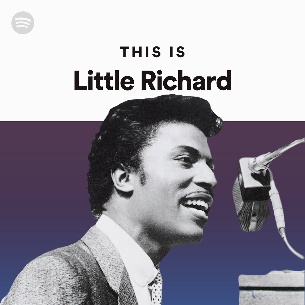 This Is Little Richard Spotify Playlist Cover Background