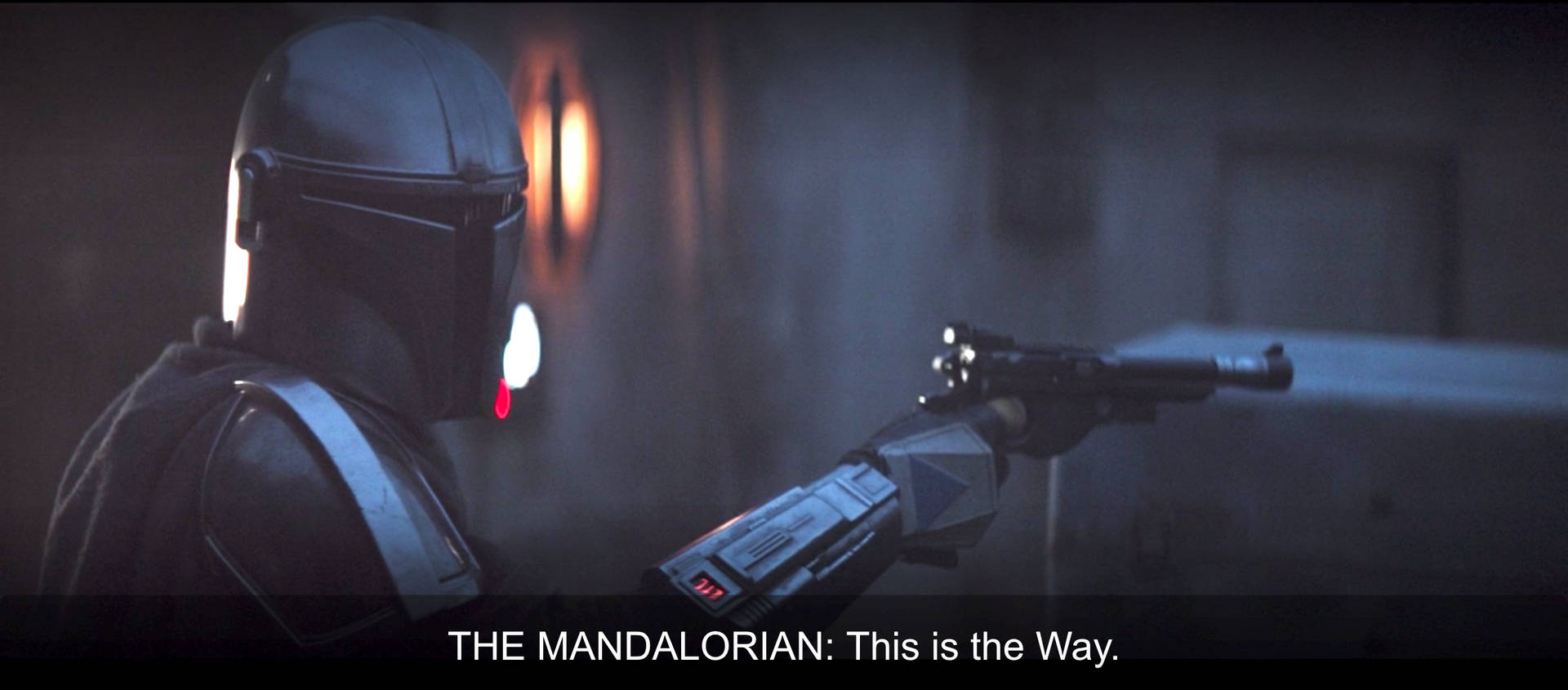 This Is The Way Still The Mandalorian Background