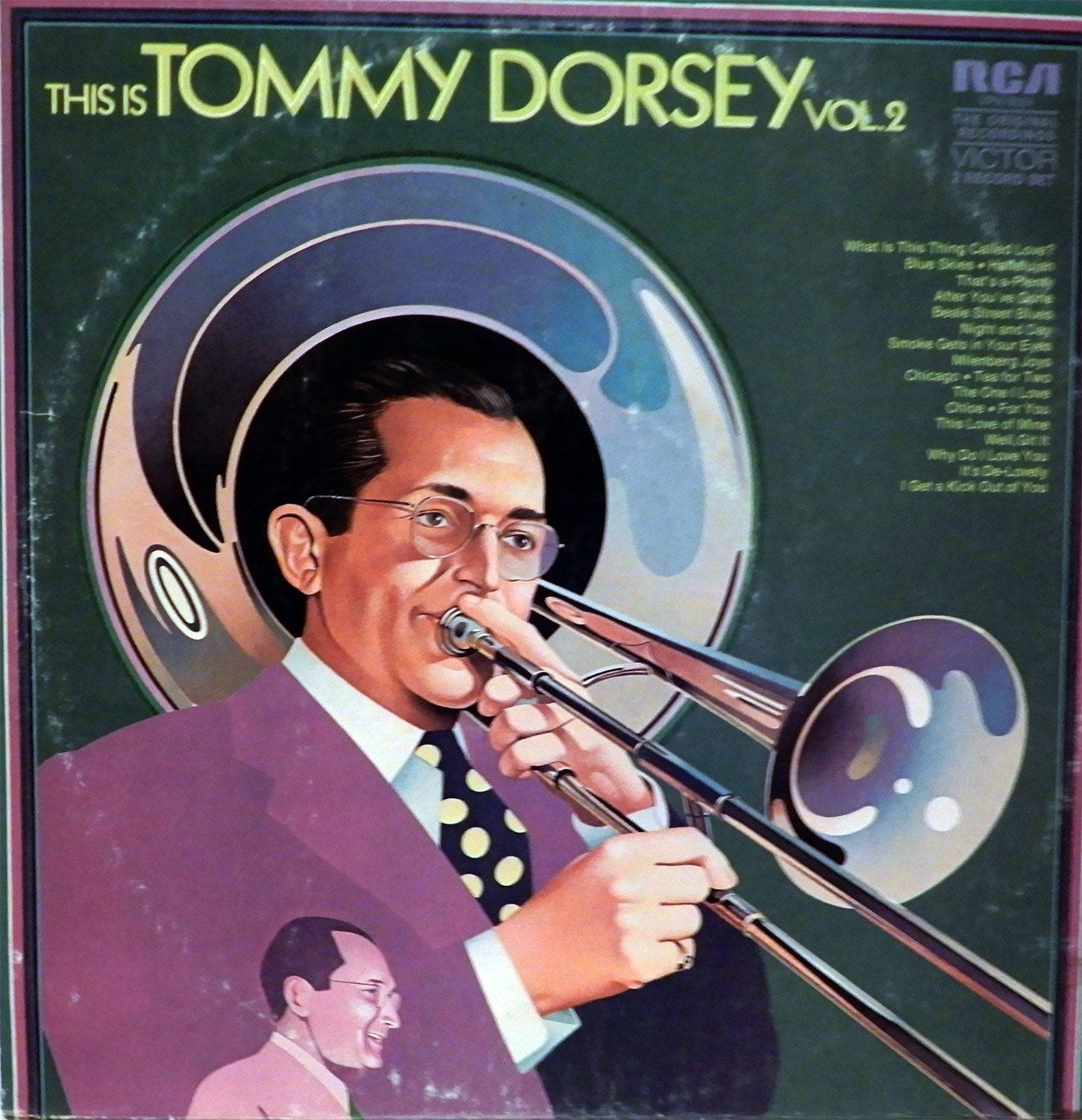 This Is Tommy Dorsey Volume 2 Album Cover Background