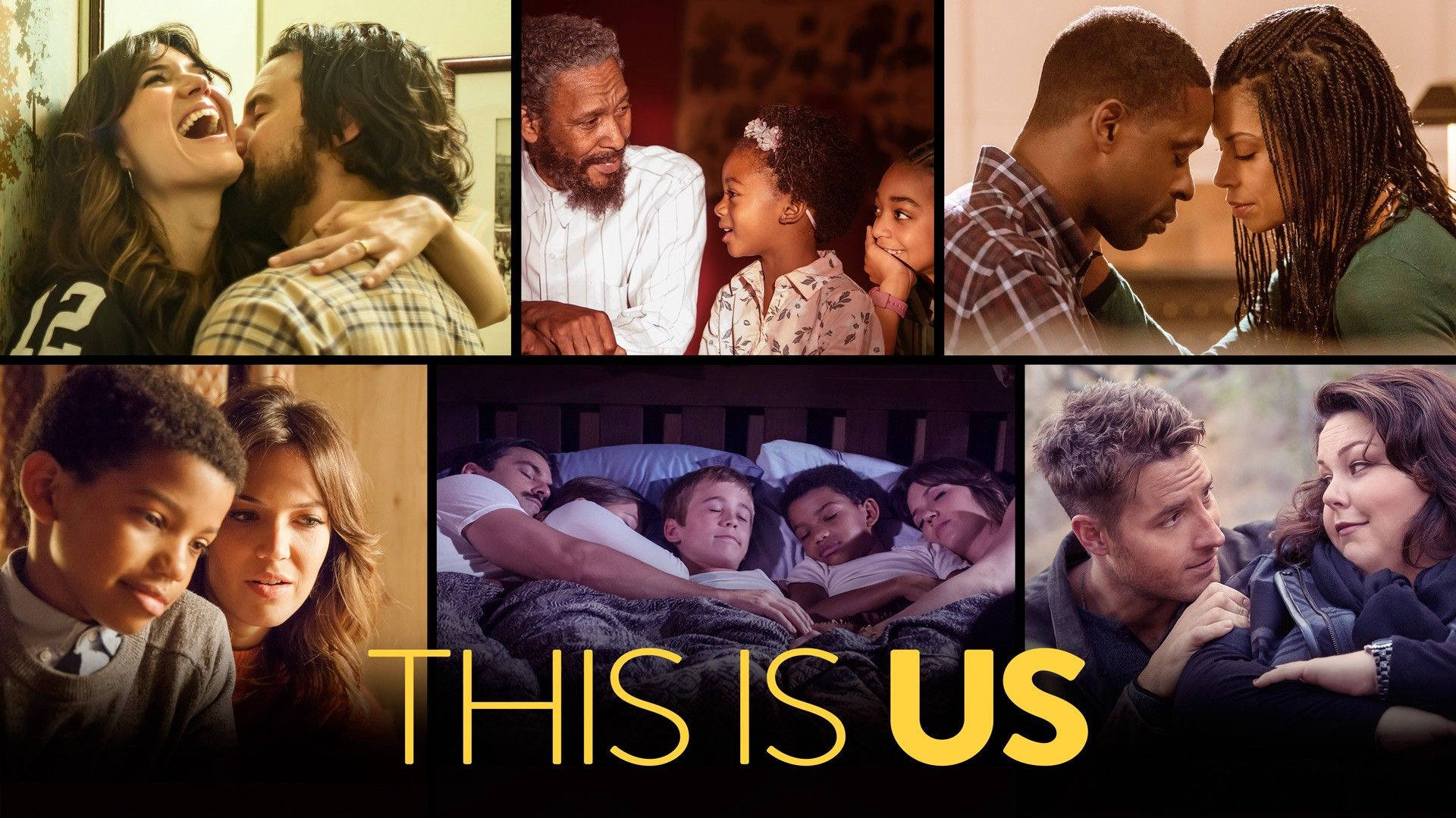 This Is Us Collage Poster Background
