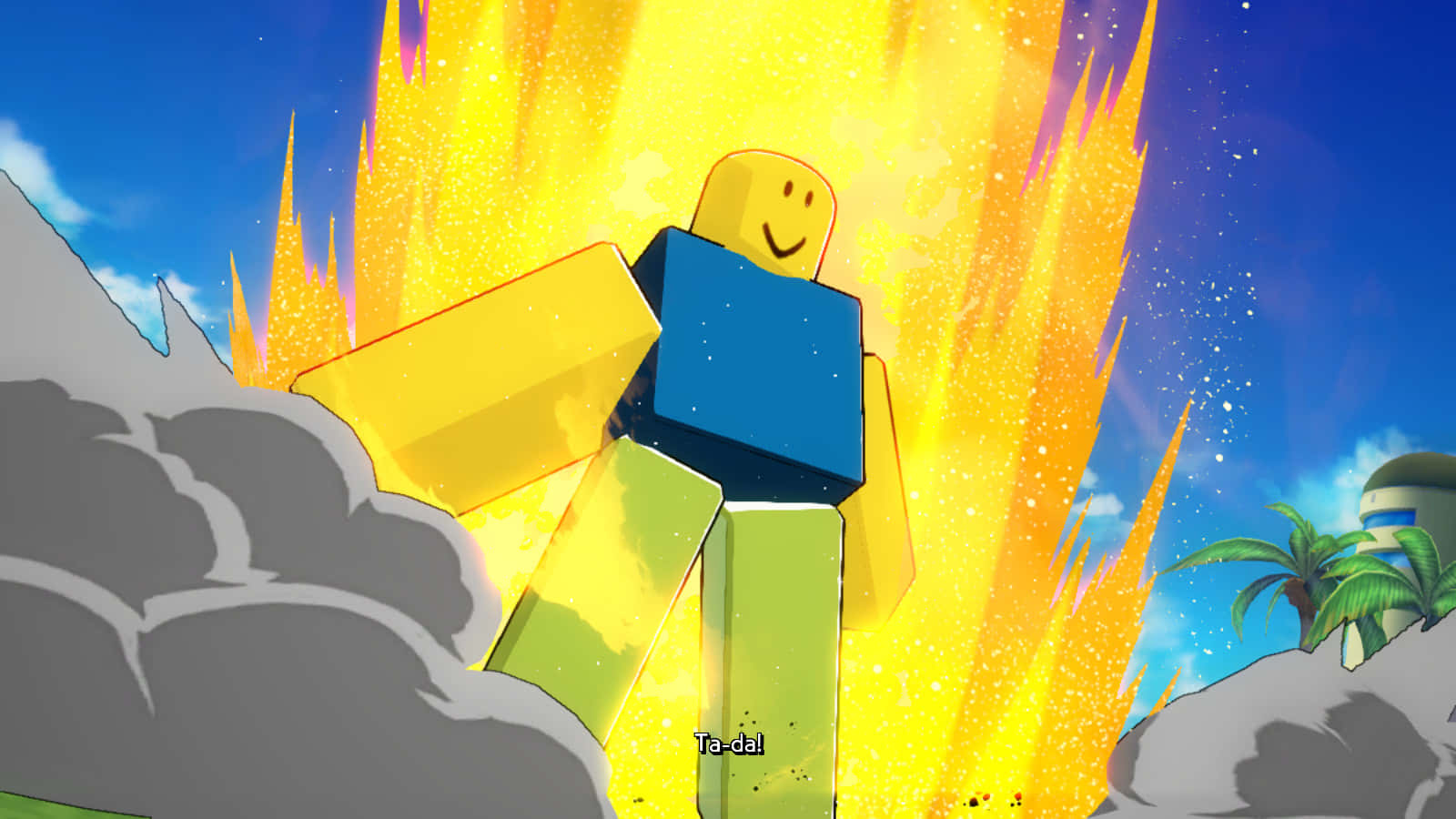 This Noob Is Ready To Dominate Roblox! Background