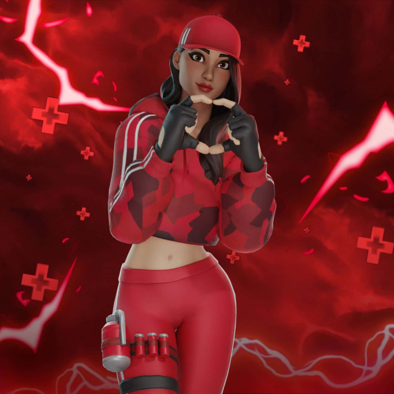 This Ruby Fortnite Skin Is Truly Unique And Stylish.