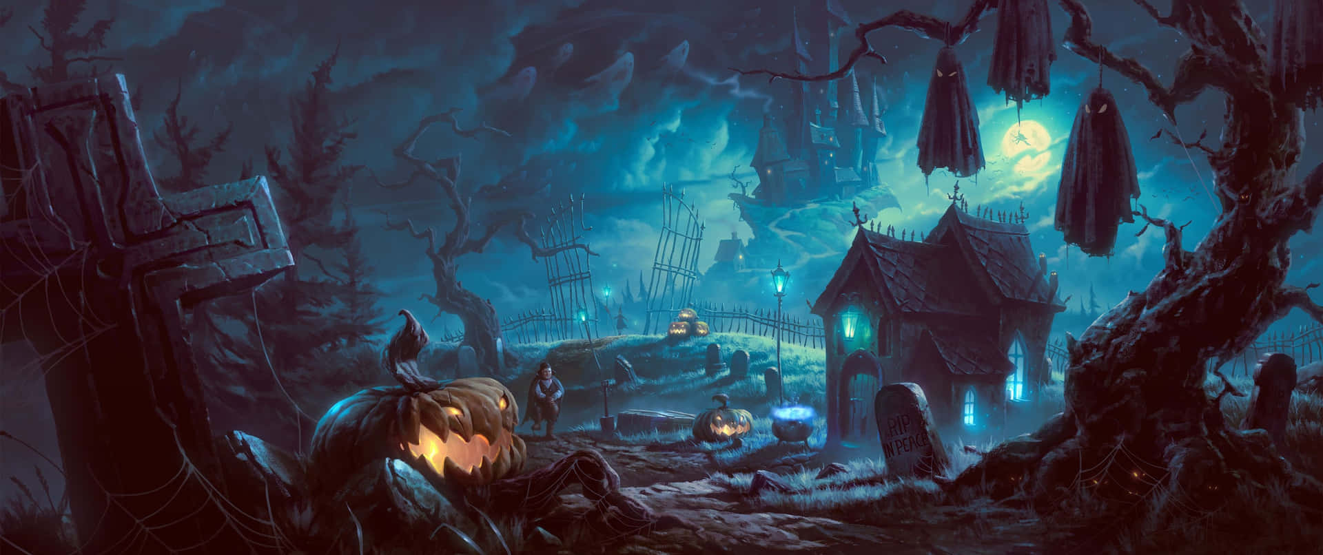 This Spooky Desktop Wallpaper Will Get You In The Mood For Halloween