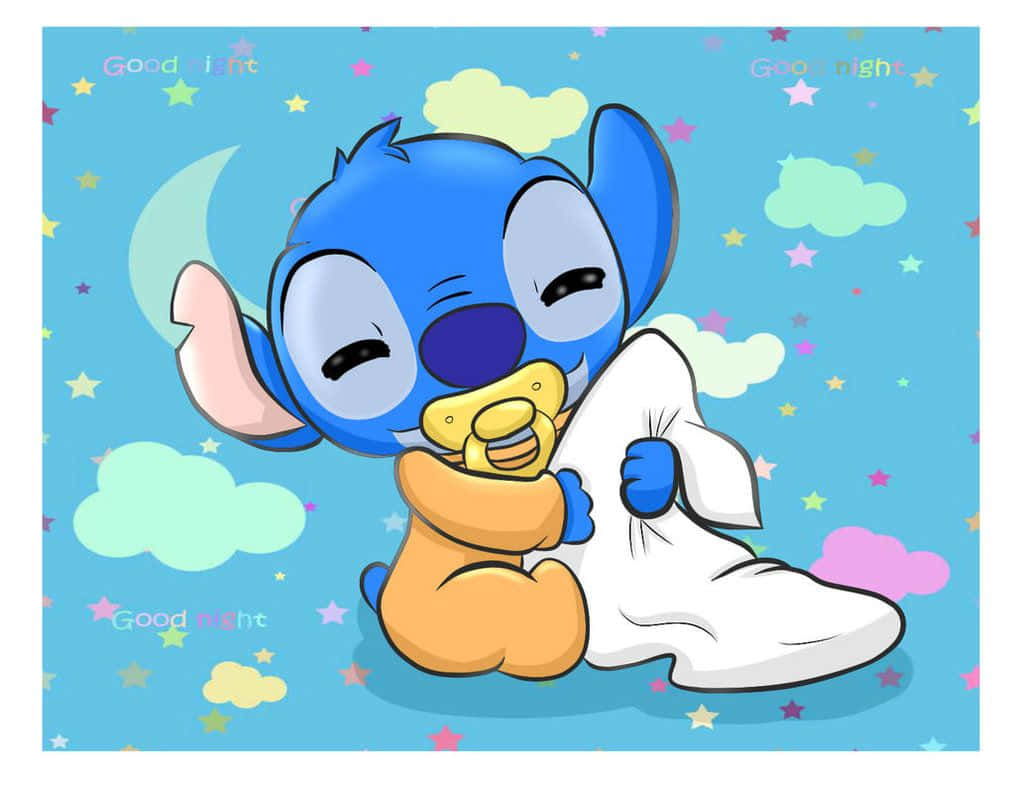 This Sweet Baby Stitch Would Love To Be Your Friend! Background