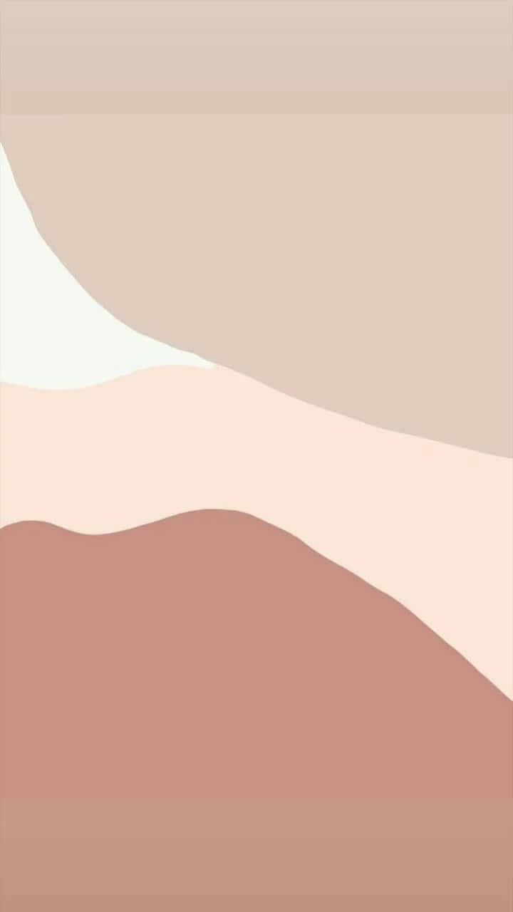 This Vibrant Landscape With Touches Of Yellow, Orange And Purple Is A Perfect Representation Of Aesthetic Colors. Background