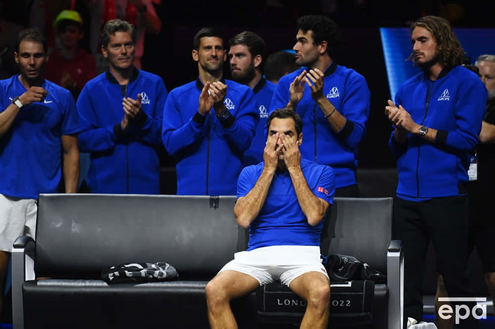 Thomas Enqvist Clapping With Tennis Players