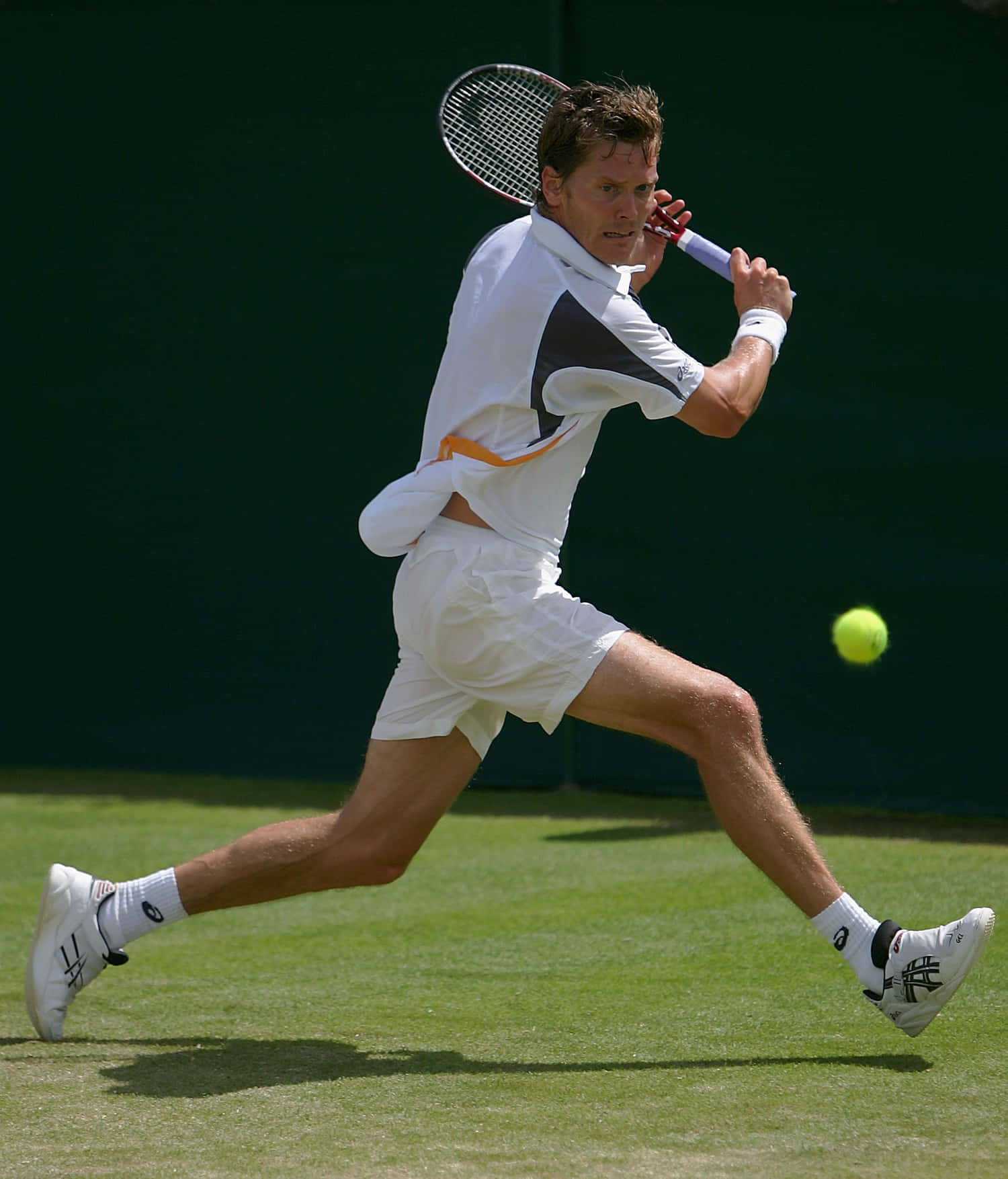 Thomas Enqvist Running After Ball