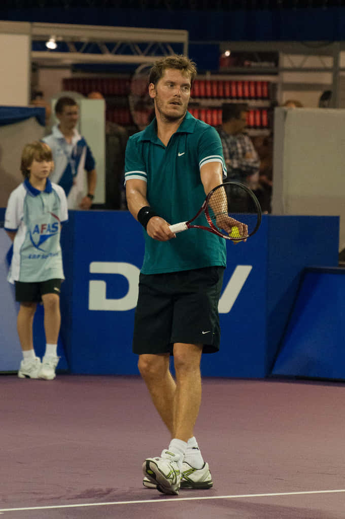 Thomas Enqvist Serving The Ball