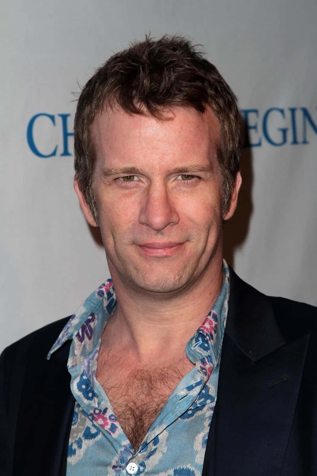 Thomas Jane In An Intense Stare Background
