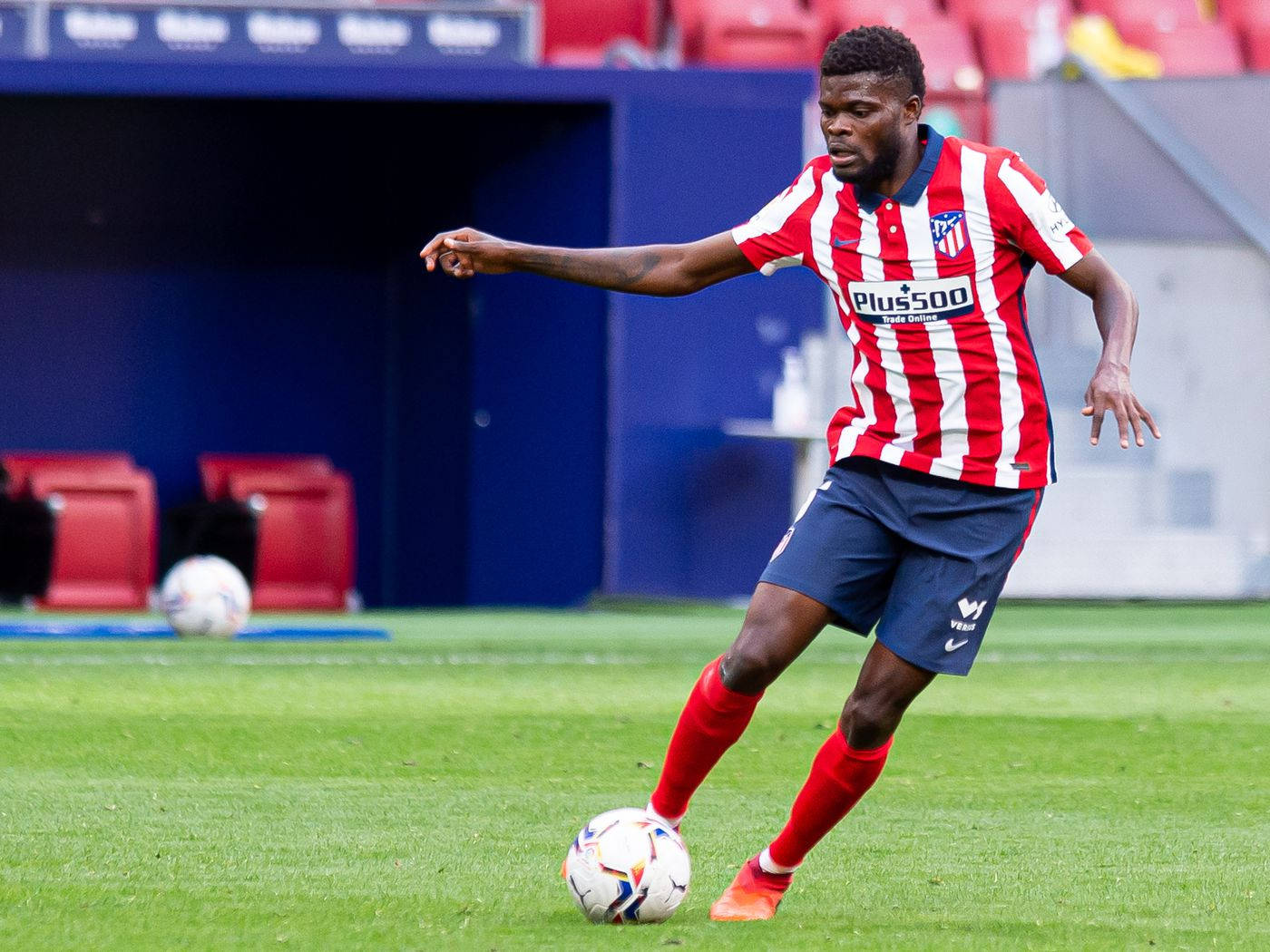 Thomas Partey And His Footwork With The Ball