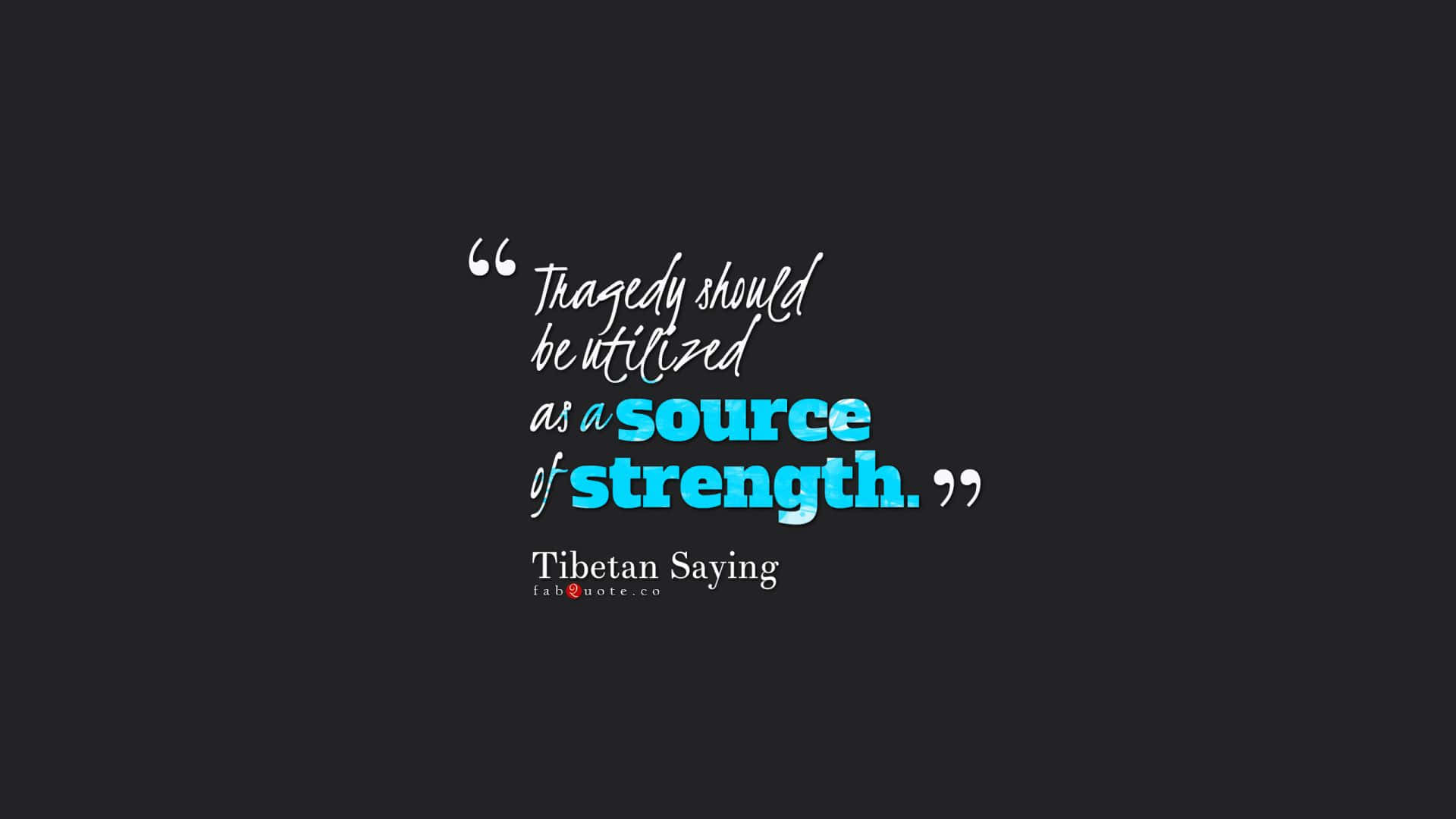 Thomas Spring Quotes - Through The Darkest Night A Source Of Strength Background