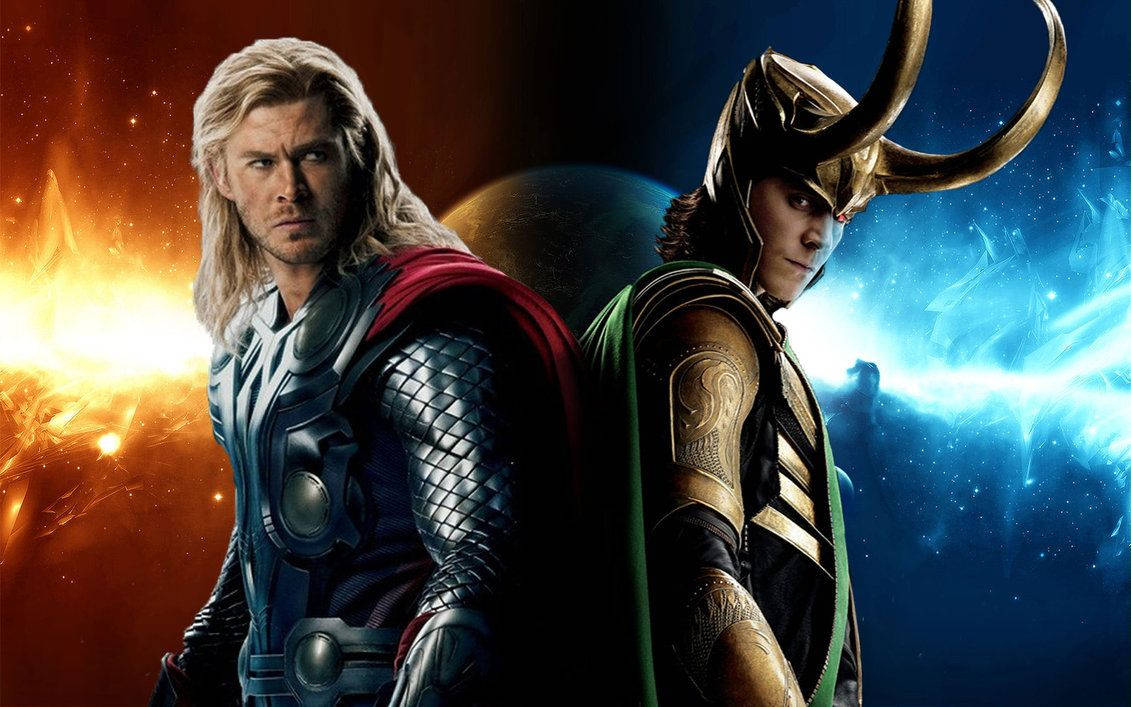 Thor And Loki Background
