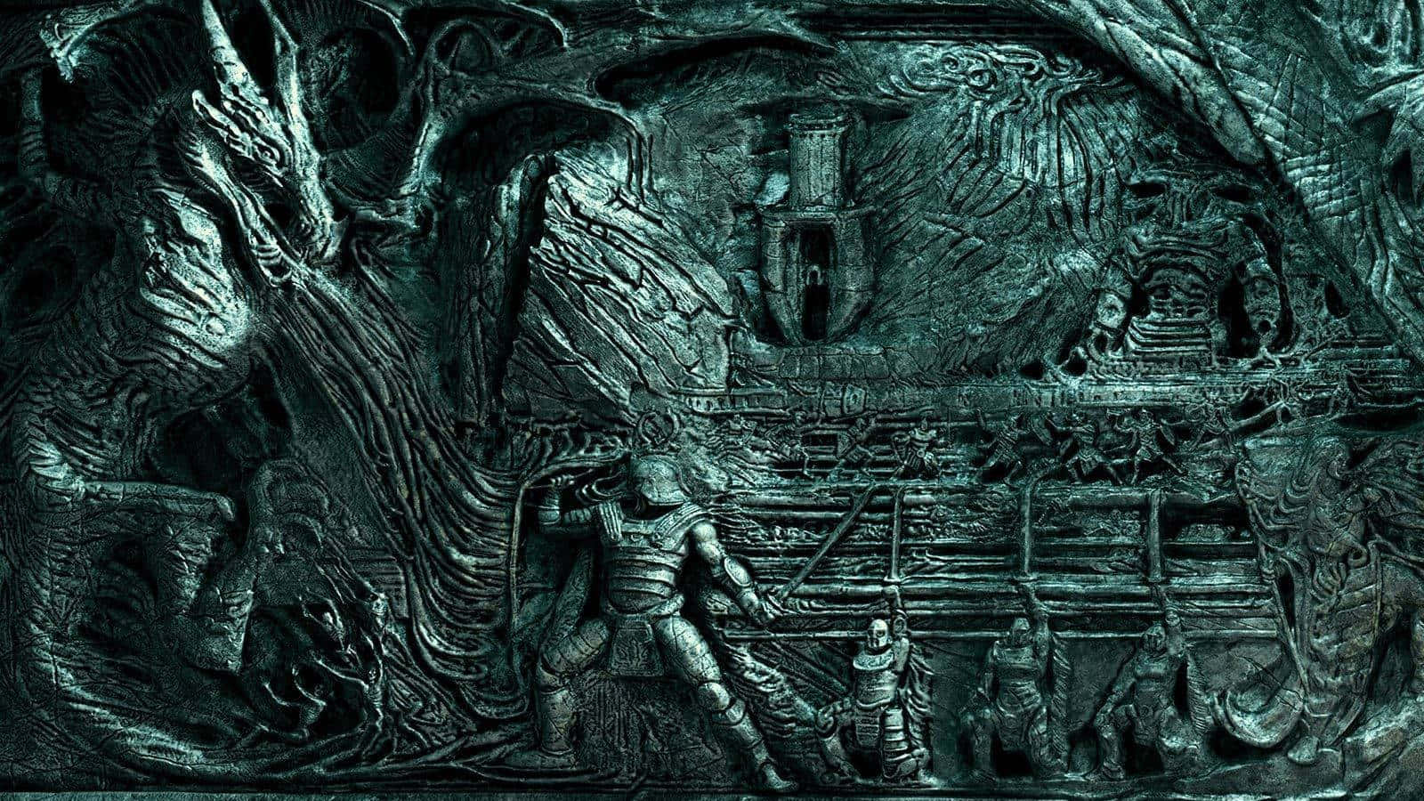 Thor Fighting The Midgard Serpent Background