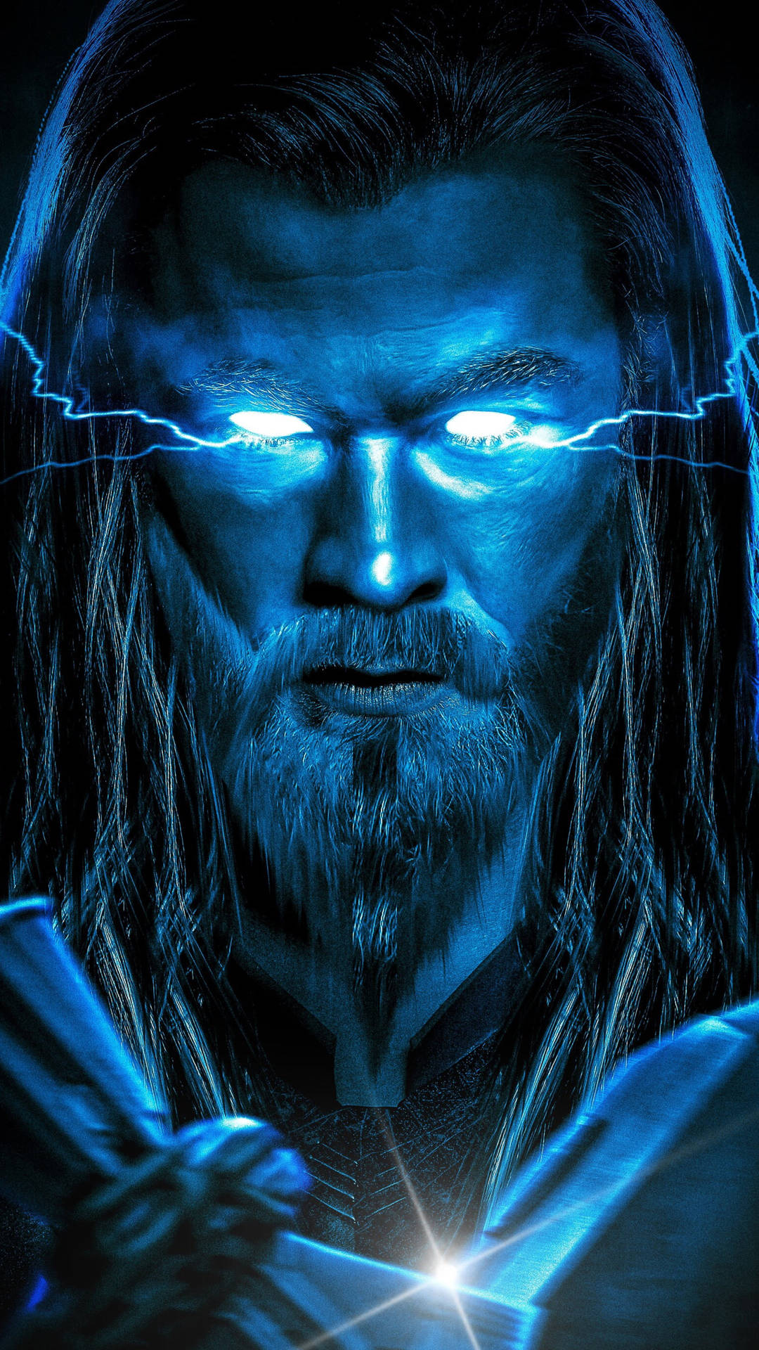 Thor Long Hair Avenger 3d