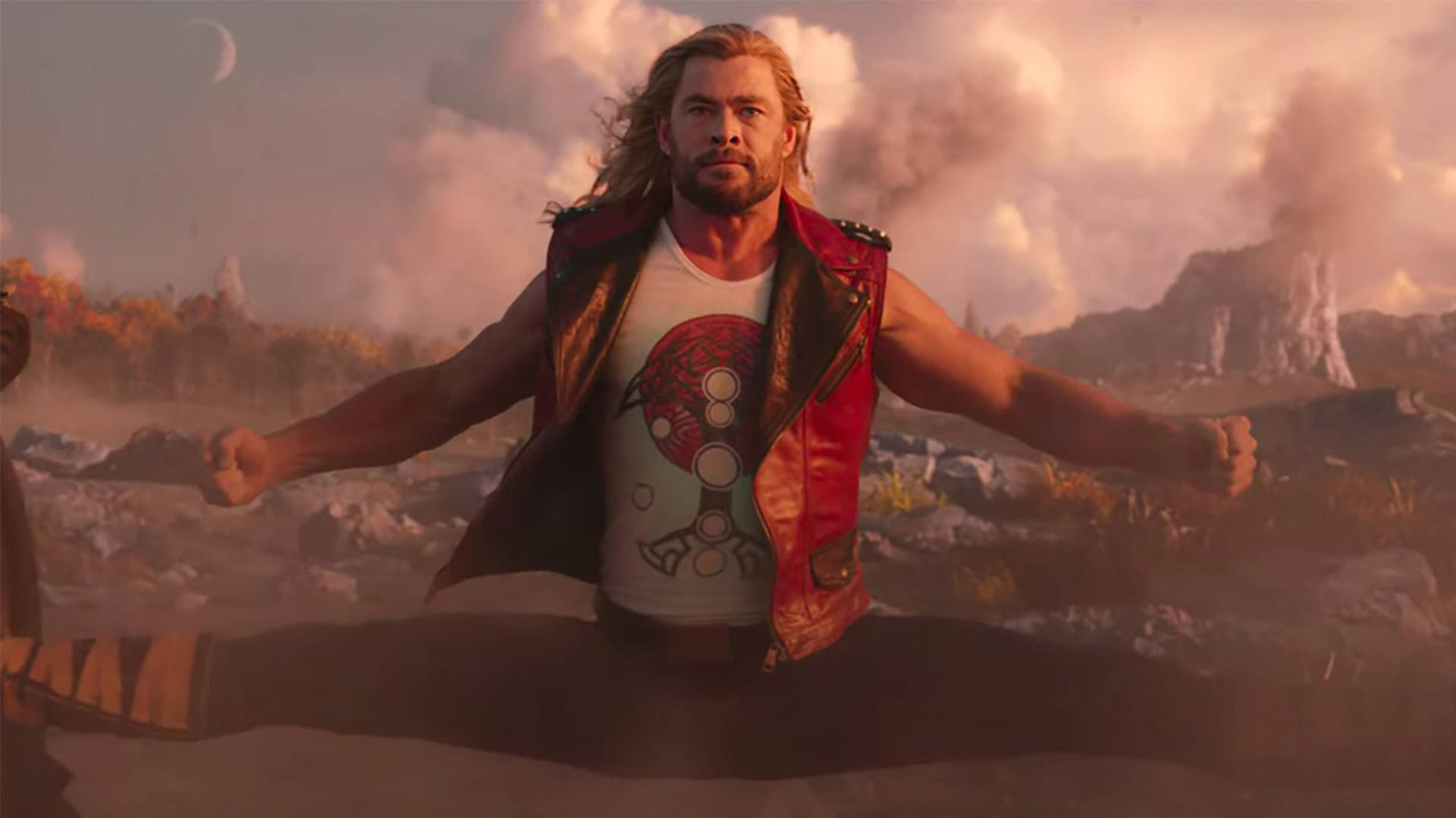 Thor Love And Thunder Epic Split Background