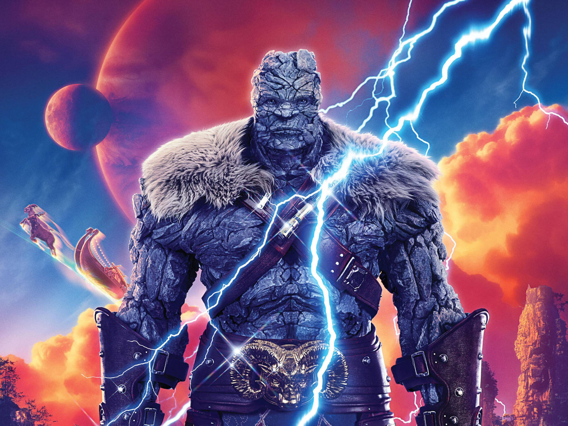 Thor Love And Thunder Korg Background