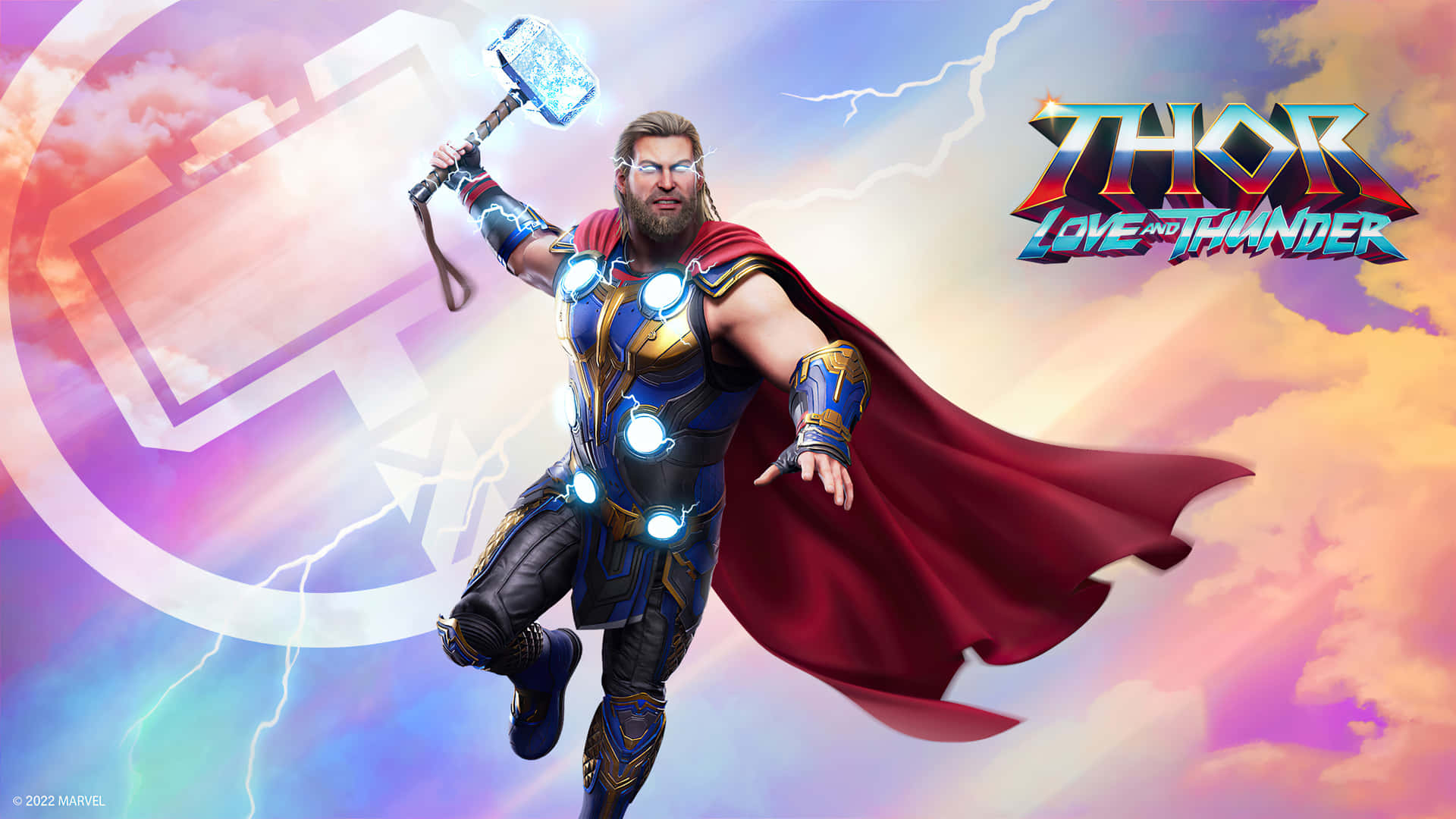 Thor Love And Thunder Marvel 3440x1440 Poster