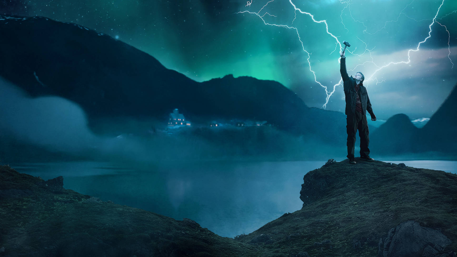 Thor, Son Of Odin Attempts To Stop Ragnarok Background