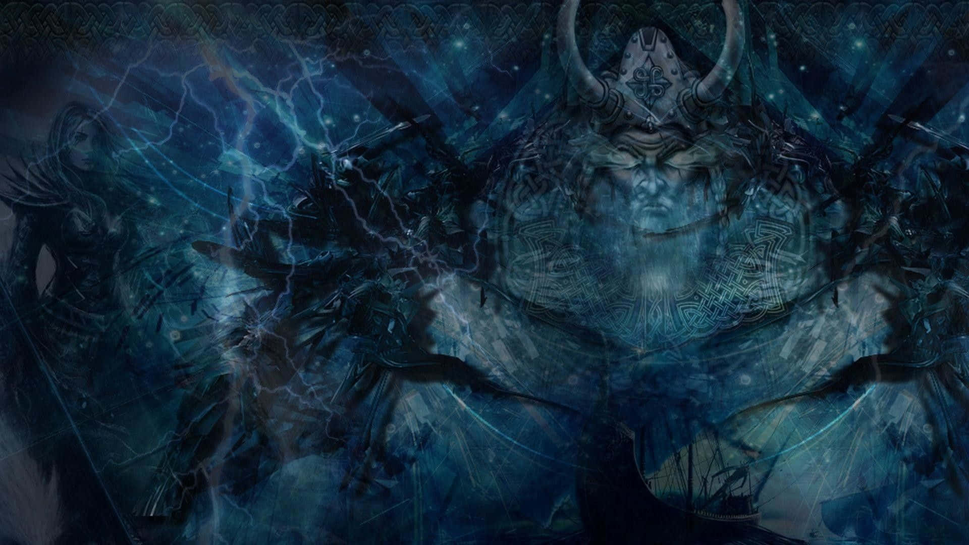 Thor, The Norse God Of Thunder Background