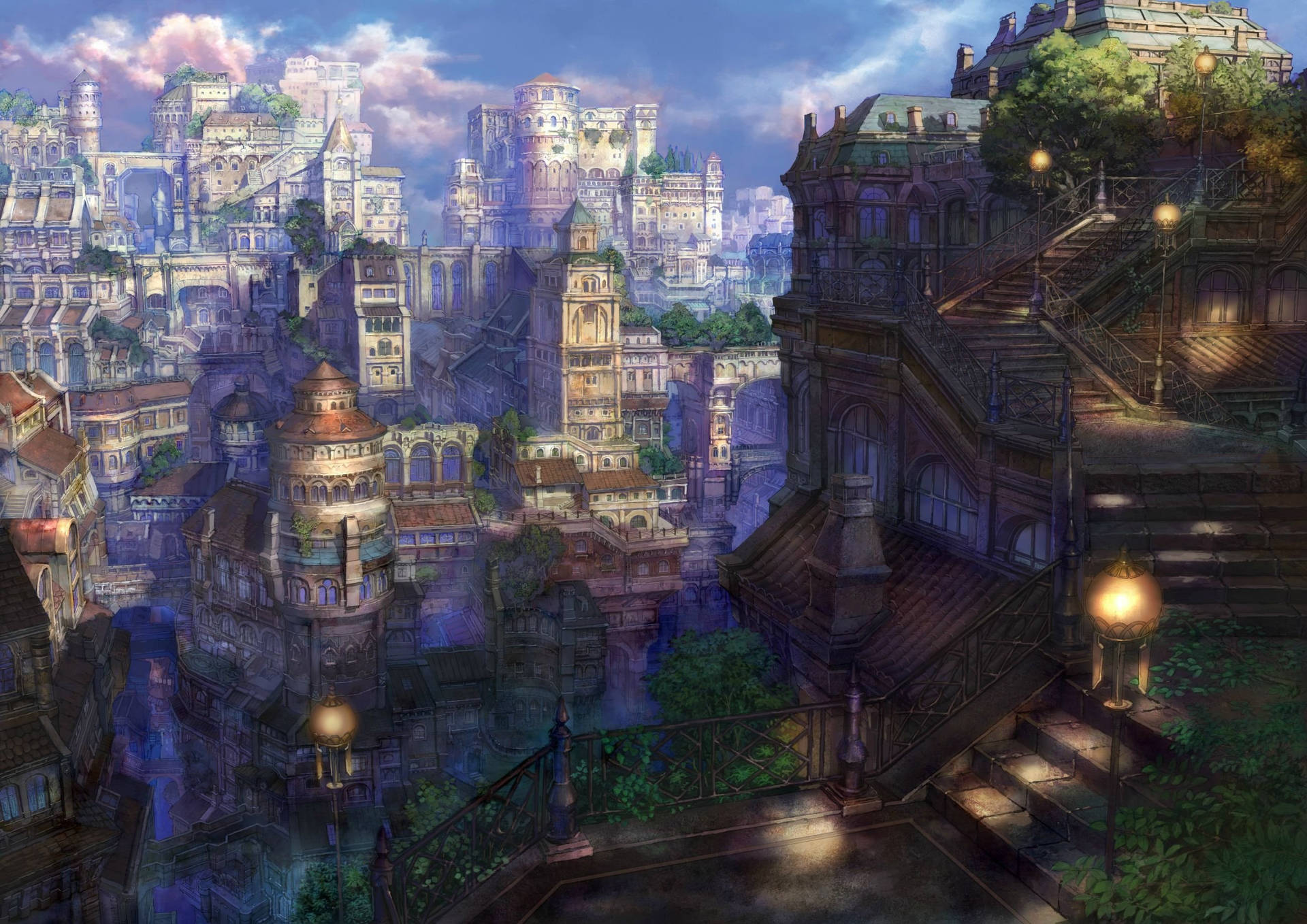 Thorough Forest City Background