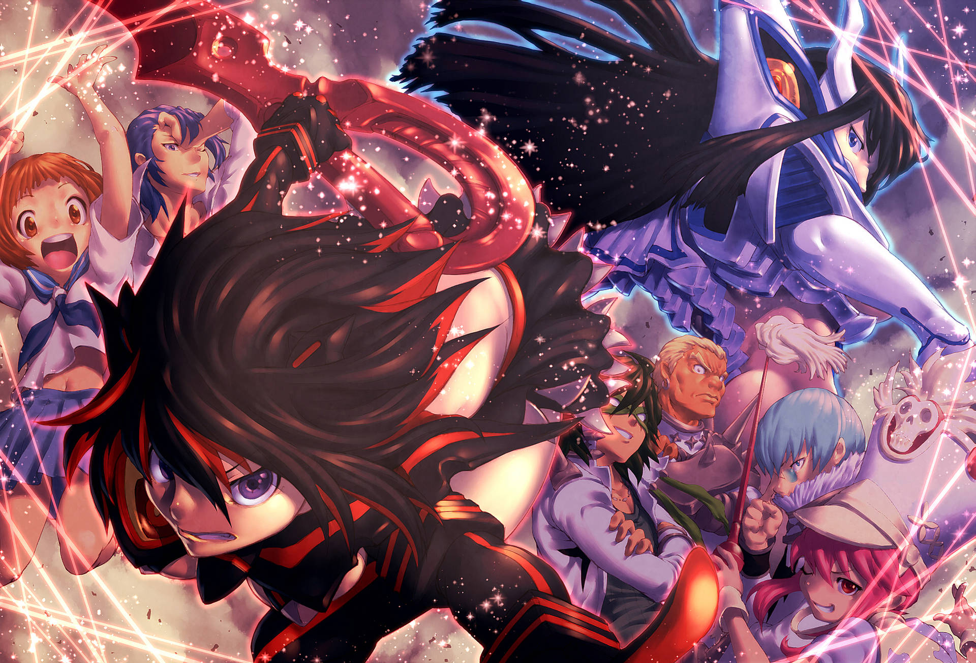 Thorough Kill La Kill Art Background