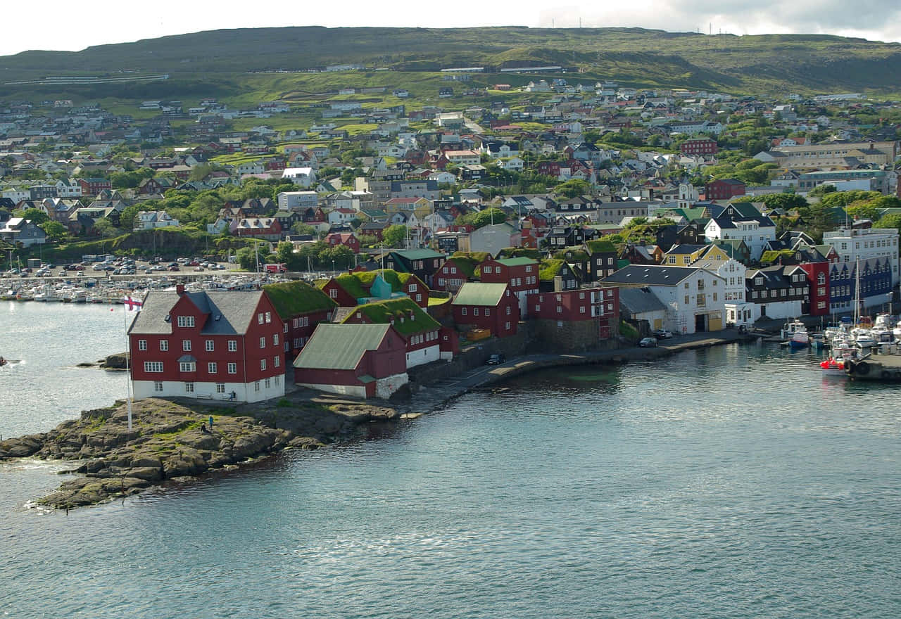 Thorshavn During Daytime Background