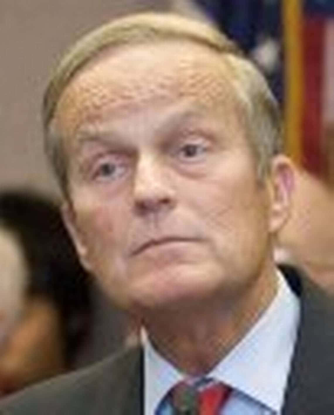 Thoughtful Todd Akin In Close-up View Background