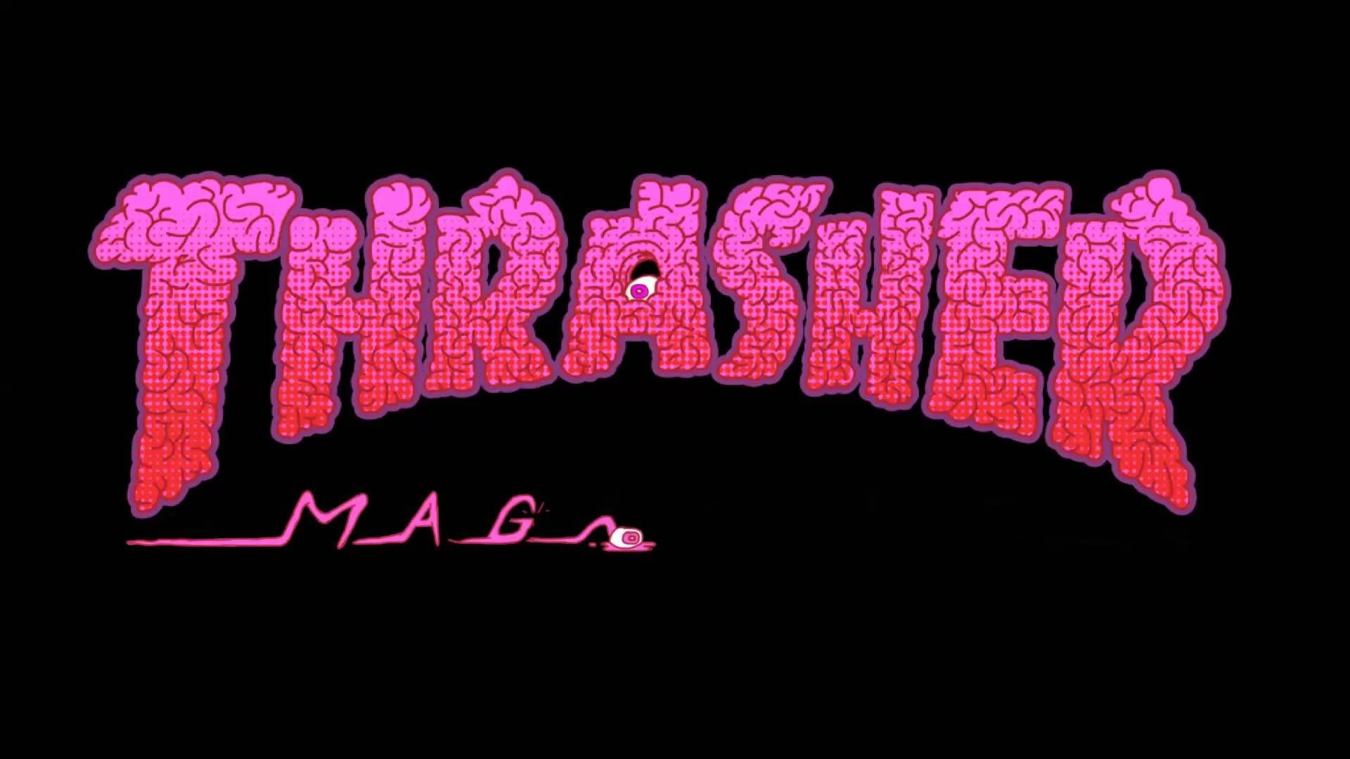 Thrasher Magazine Pink Logo