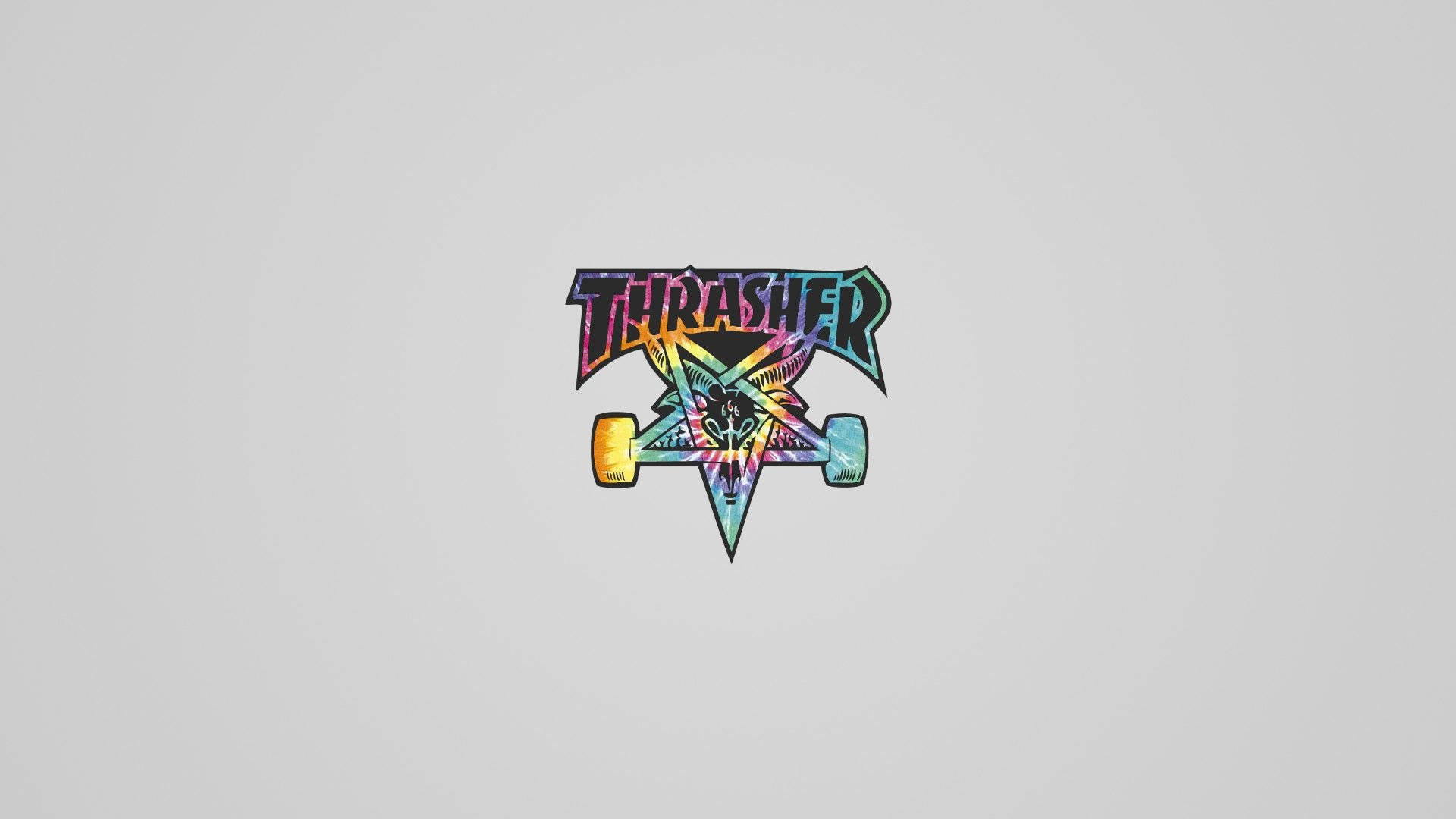 Thrasher Rainbow Skategoat Logo