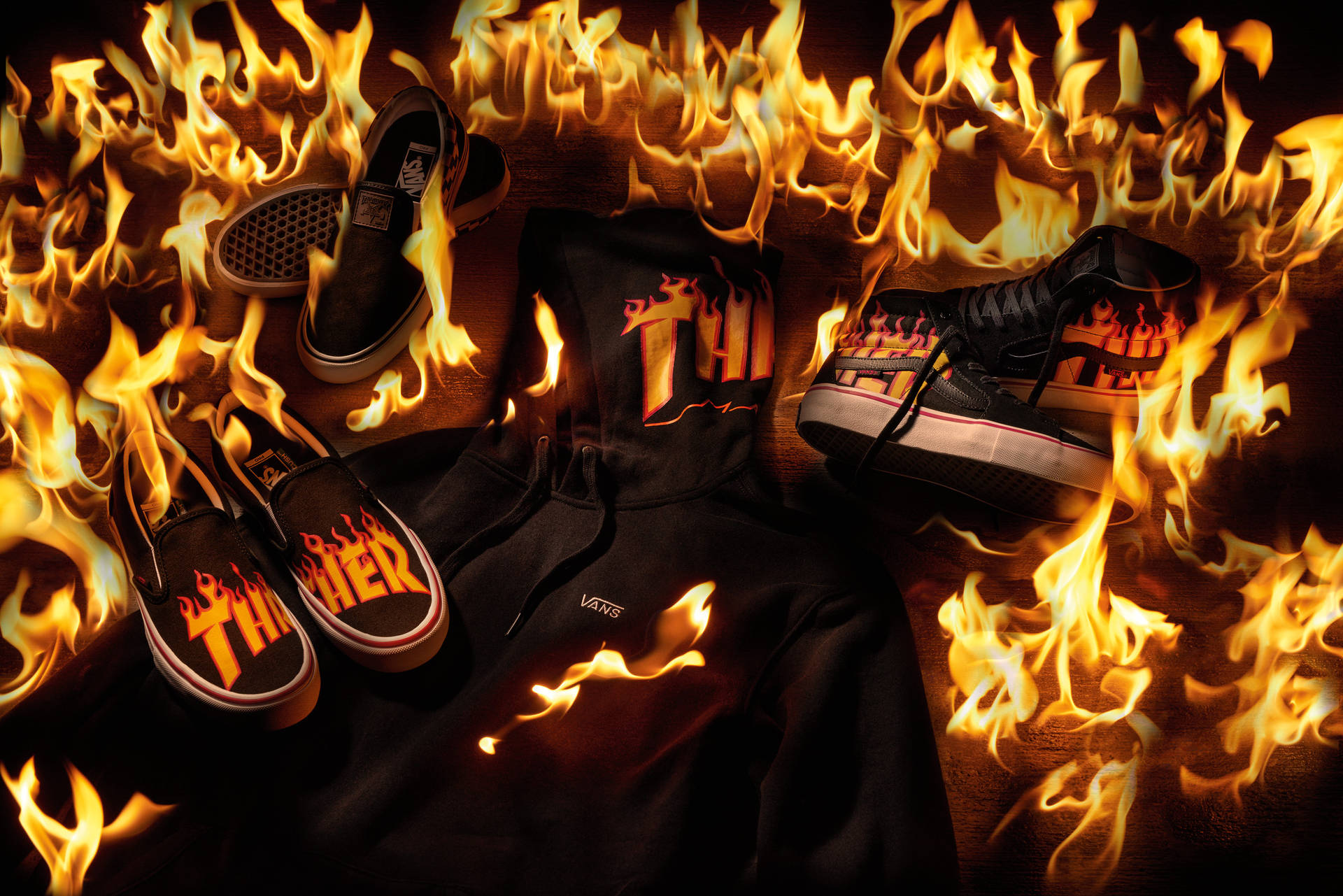Thrasher's On Vans Collection