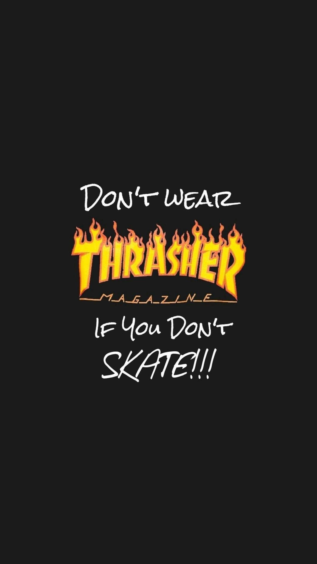 Thrasher Skate Aesthetic