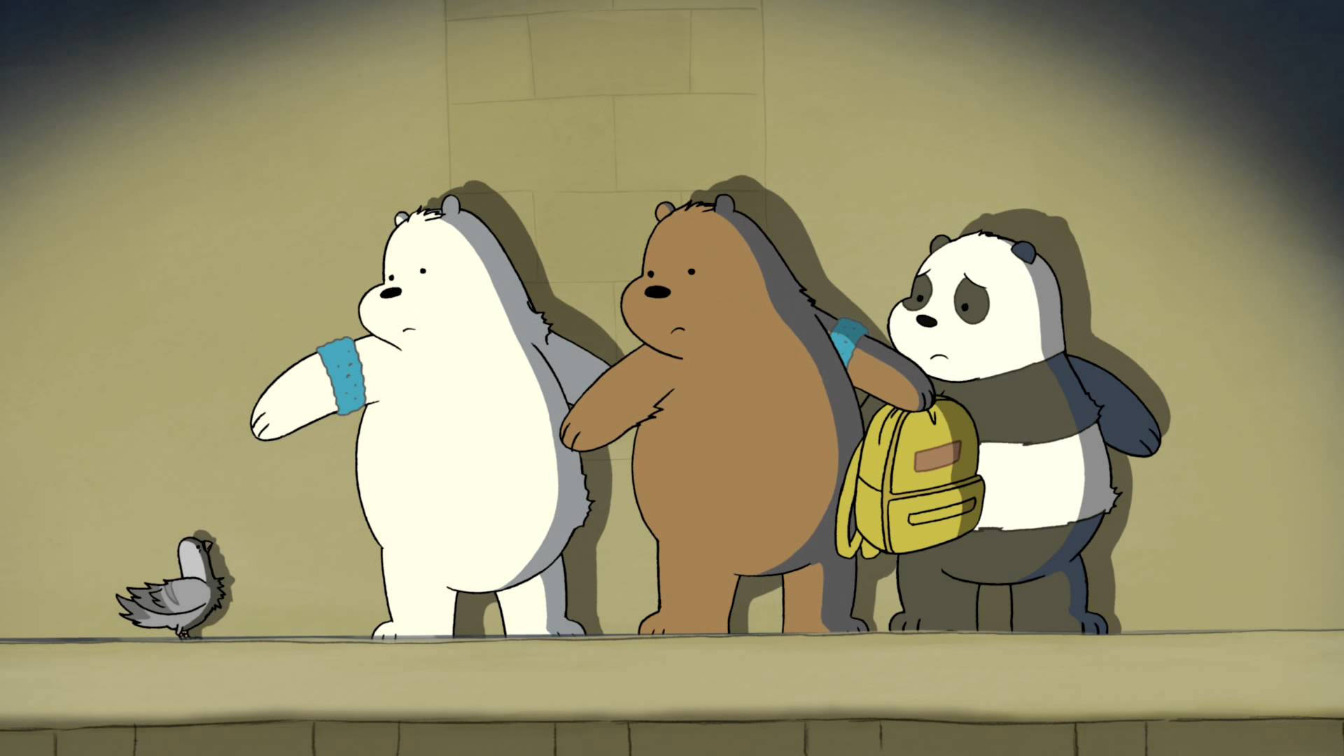 Three Bears Cartoon Network Characters Background