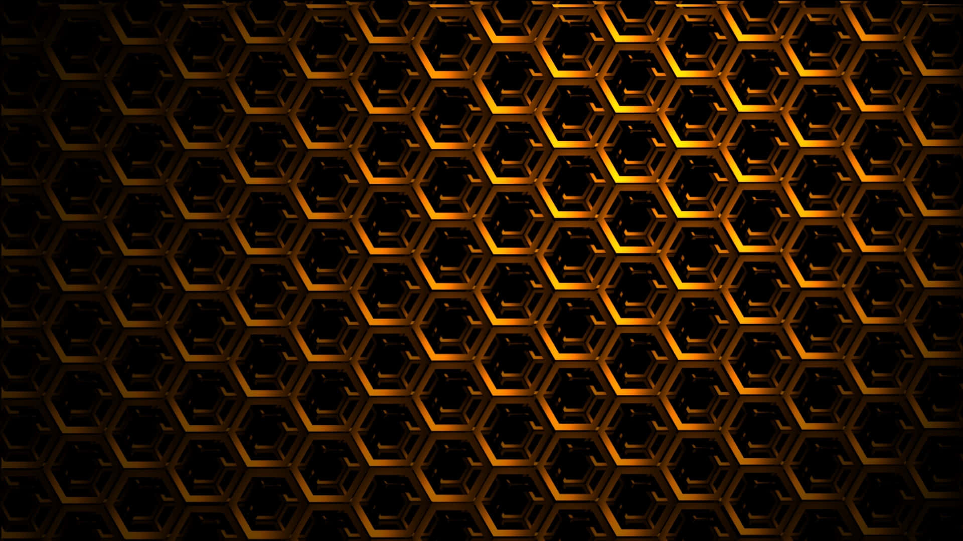 Three-dimensional Hexagon 4k Wallpaper. Background