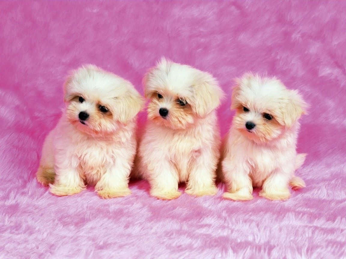 Three Dogs Aesthetic Background