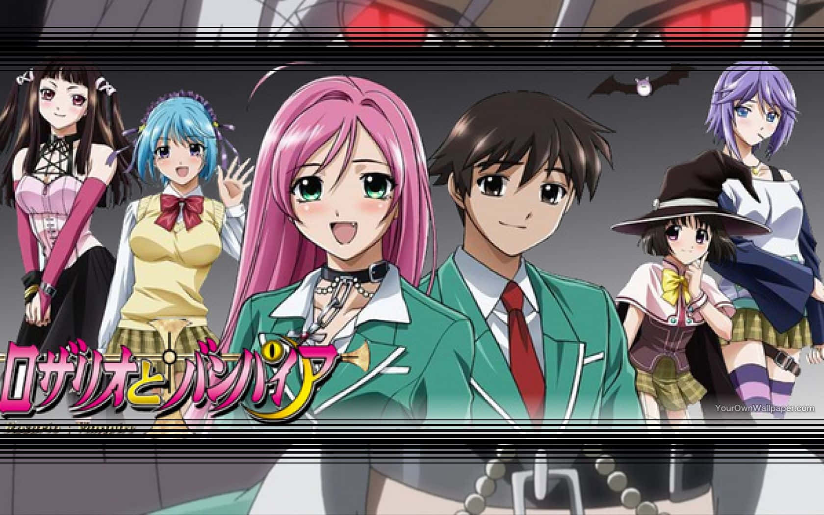 Three Generations Of Rosario Vampire! Background