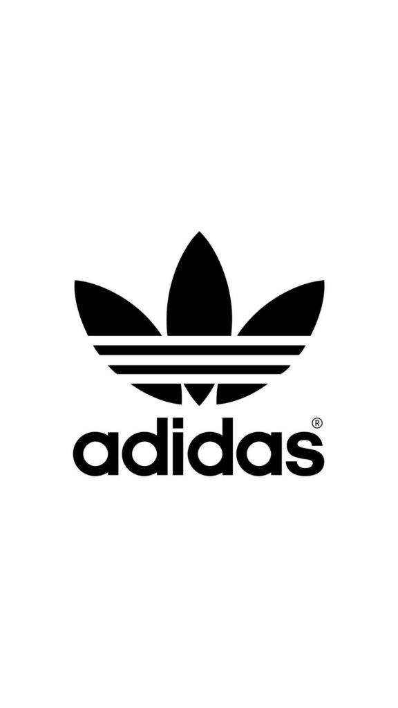 Three-leaf Logo Of Adidas Iphone Background