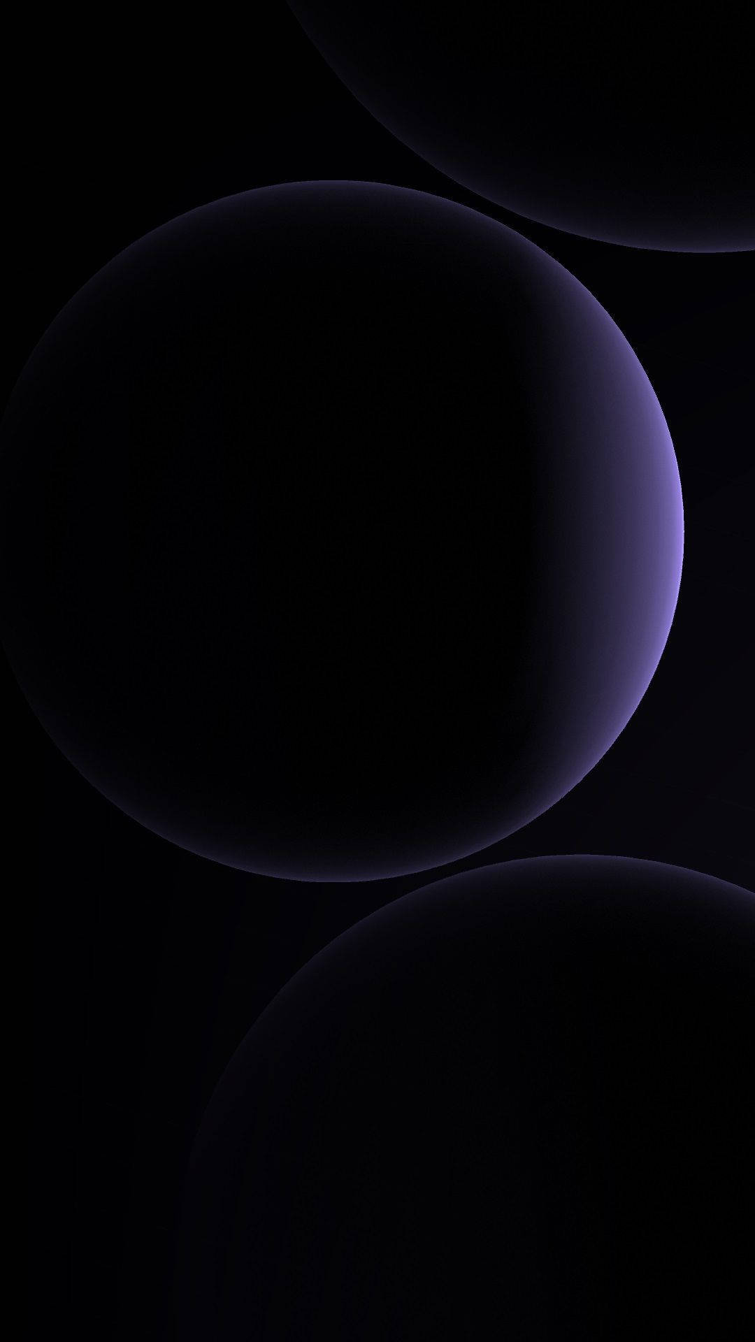 Three Orbs Iphone 8 Live Background