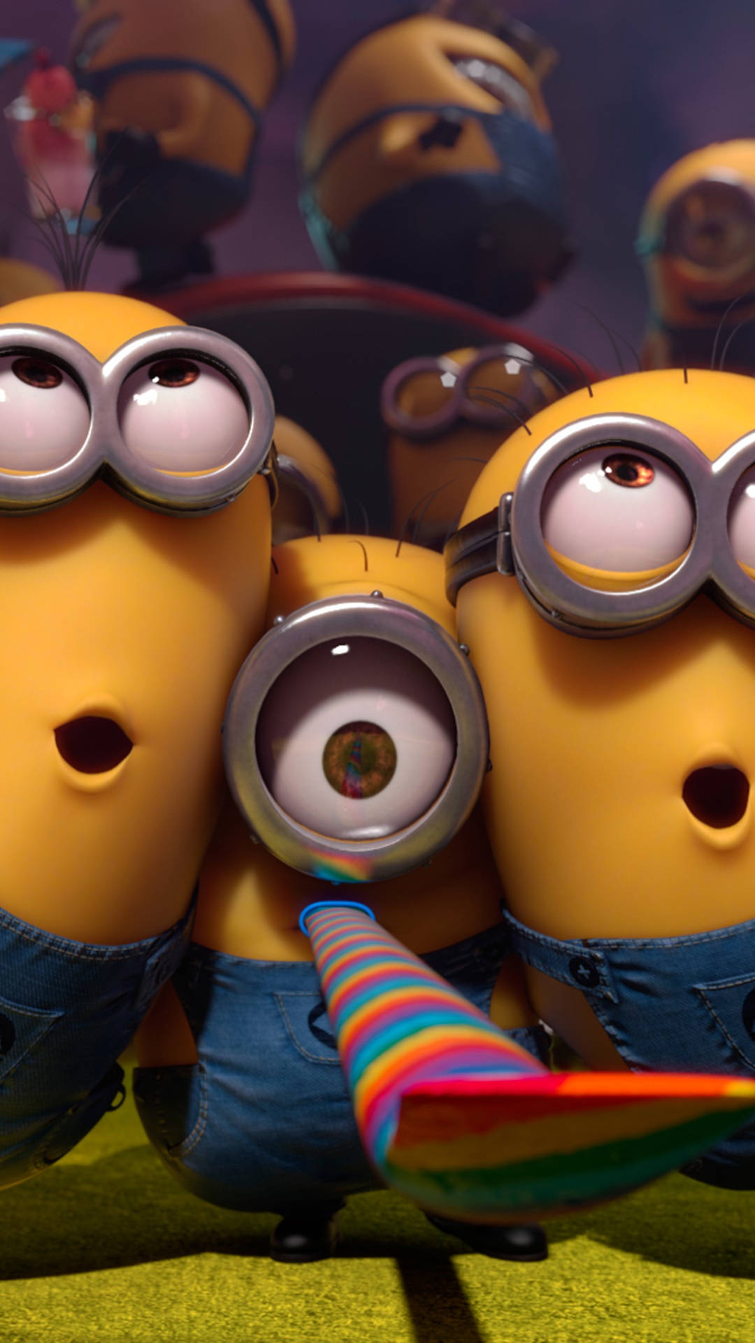 Three Party Minions Despicable Me 2