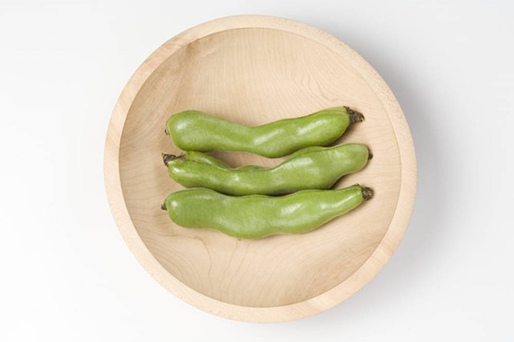 Three Pieces Of Edamame Beans