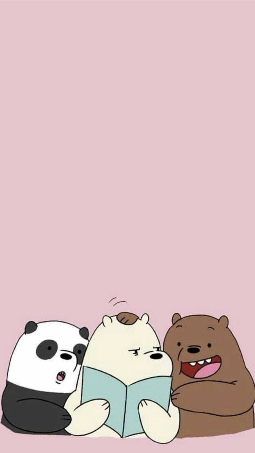 Three Playful Bears Background