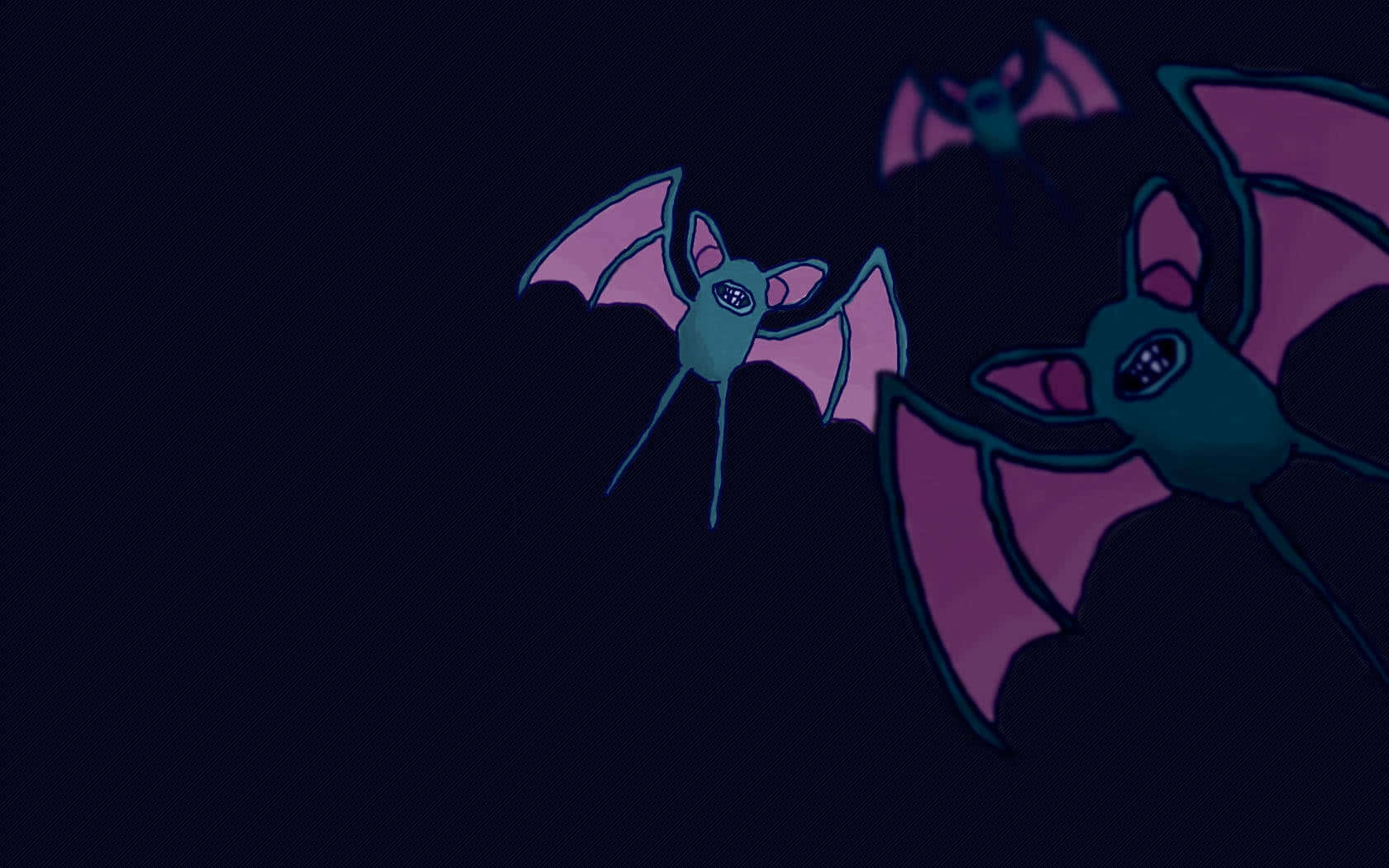 Three Pokemon Golbat Artwork