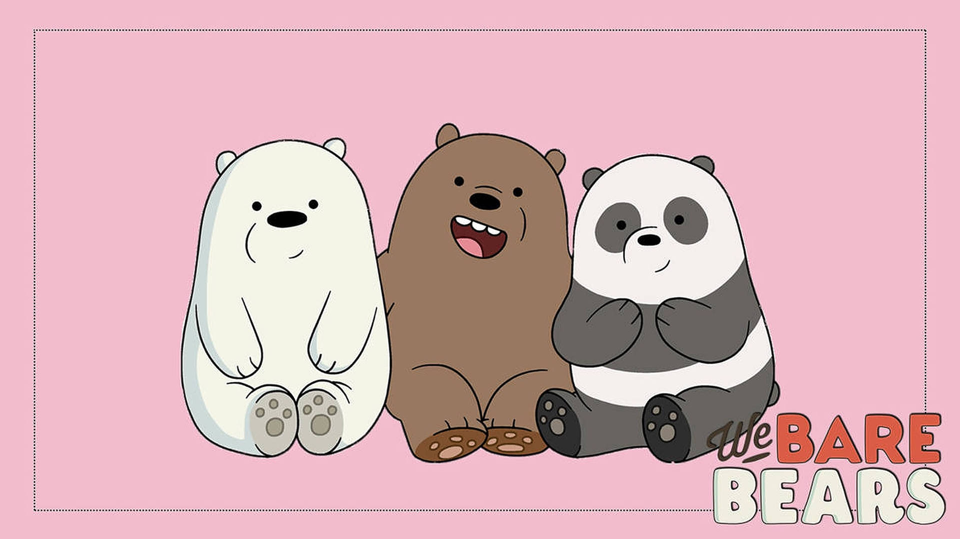 Three We Bare Bears Poster Background